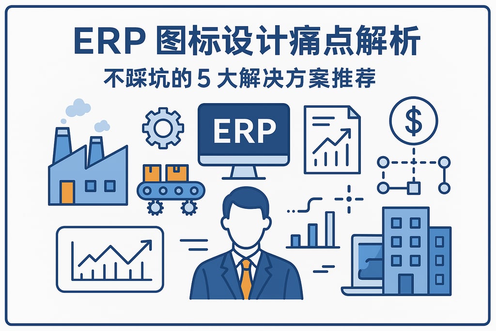 erp 图标设计痛点解析，不踩坑的5大解决方案推荐